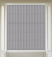 Fiorella Grey - Patterned Vertical Blind