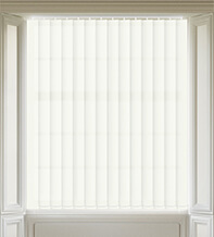 Terra White - Textured Vertical Blind