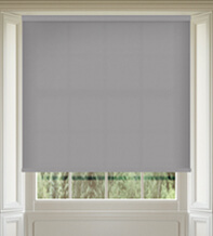 Amber Mid Grey - Textured Roller Blind