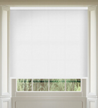 Amber White – Textured Roller Blind