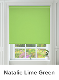 Natalie Lime Green Blackout Blind