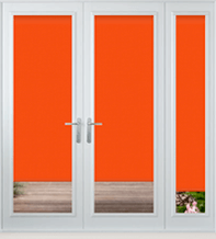 Precision Burnt Orange – Perfect Fit Blackout Roller Blind