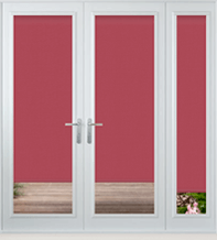 Precision Maroon – Perfect Fit Blackout Roller Blind