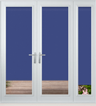 Precision Royal Blue - Perfect Fit Blackout Roller Blind