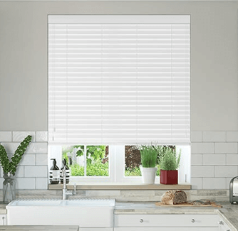 Made To Measure Faux Wood Venetian Blinds