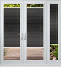 Precision Black - Perfect Fit Pleated Blind