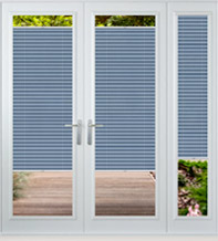 Precision Blue - Perfect Fit Pleated Blind