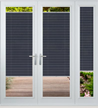 Precision Navy - Perfect Fit Pleated Blind