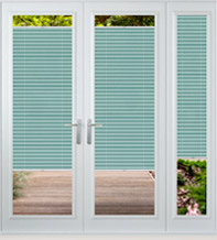 Precision Turquoise - Perfect Fit Pleated Blind