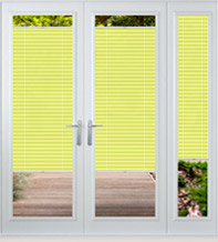 Precision Yellow – Perfect Fit Pleated Blind