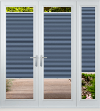 Precision Blue – Perfect Fit Cellular Blackout Blind