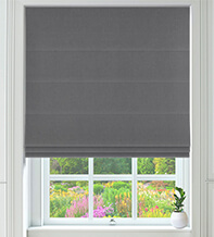 Alexandria Grey – Luxury Roman Blind