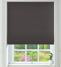 Treviso Dark Grey - Luxury Roman Blind