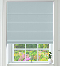 Treviso Powder Blue – Luxury Roman Blind