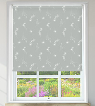 Florence Grey – Waterproof Blackout Roller Blind