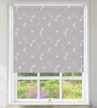 Florence Lilac - Waterproof Blackout Roller Blind