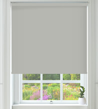 Ibiza Light Grey - Blackout Roller Blind