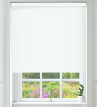 Ibiza White - Blackout Roller Blind