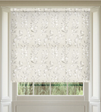 Ivy Natural – Floral Pattern Roller Blind