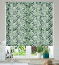 Tropical Navy – Patterned Roller Blind