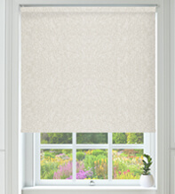 Athena Cream – Textured Blackout Roller Blind