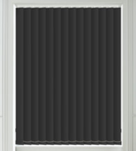 Ibiza Black - Blackout Vertical Blind