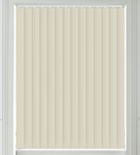 Ibiza Cream - Blackout Vertical Blind