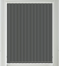 Ibiza Dark Grey - Blackout Vertical Blind