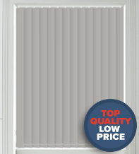 Ibiza Smoke Grey – Blackout Vertical Blind