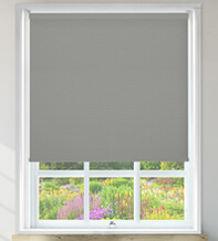 Serena Grey - Vinyl Blackout Roller Blind