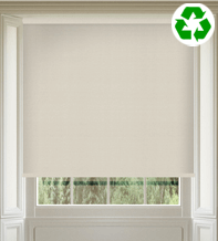 Adeline Ivory - Eco Friendly Textured Roller Blind