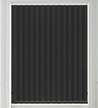 Athena Black - Textured Vertical Blackout Blind