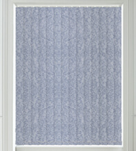 Athena Blue – Textured Vertical Blackout Blind