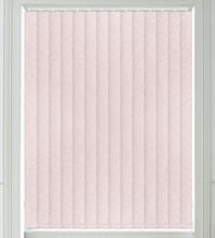 Athena Pink - Textured Vertical Blackout Blind