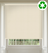 Cara Cream - Eco Friendly Textured Roller Blind