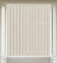 Cashmere Cream – Textured Vertical Blind