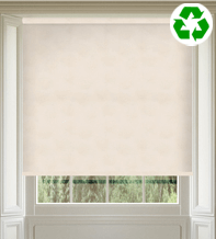 Harmony Cream – Eco Friendly Patterned Roller Blind