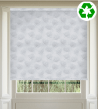 Harmony Light Grey - Eco Friendly Patterned Roller Blind