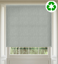 Luna Grey - Eco Friendly Textured Roller Blind