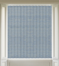 Luxe Blue - Textured Vertical Blind