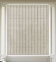 Santorini Cream – Heavy Voile Vertical Blind