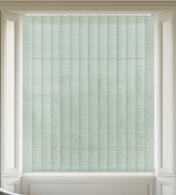 Santorini Duck Egg - Heavy Voile Vertical Blind