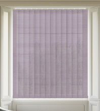 Santorini Purple - Heavy Voile Vertical Blind