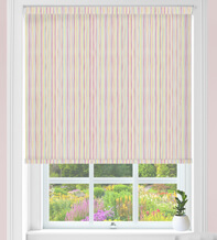 Stripe Pink - Children's Blackout Roller Blind