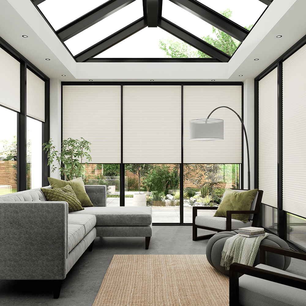 Pleated Conservatory Blinds