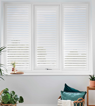 ECHO True White Shutter Blind