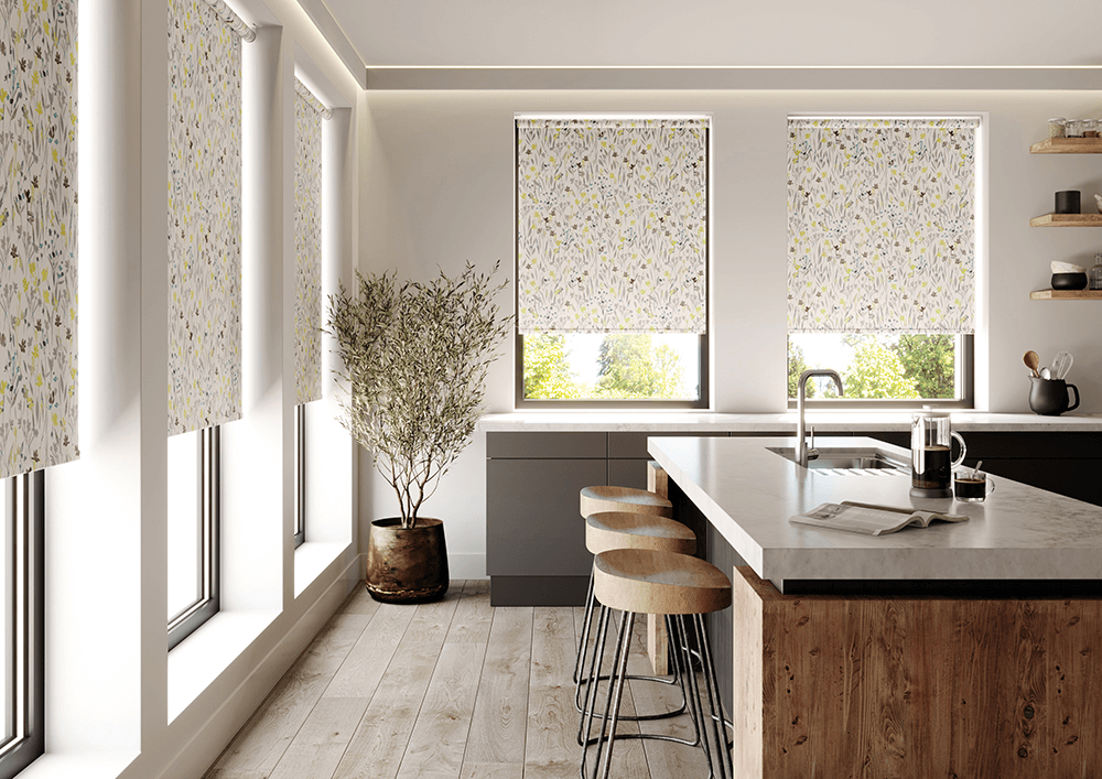 Floral Roller Blind