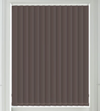 Hannah Coffee – Moisture Resistant Blackout Vertical Blind