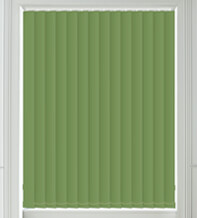 Hannah Grama Green - Moisture Resistant Blackout Vertical Blind