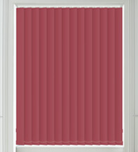 Hannah Maroon – Moisture Resistant Blackout Vertical Blind